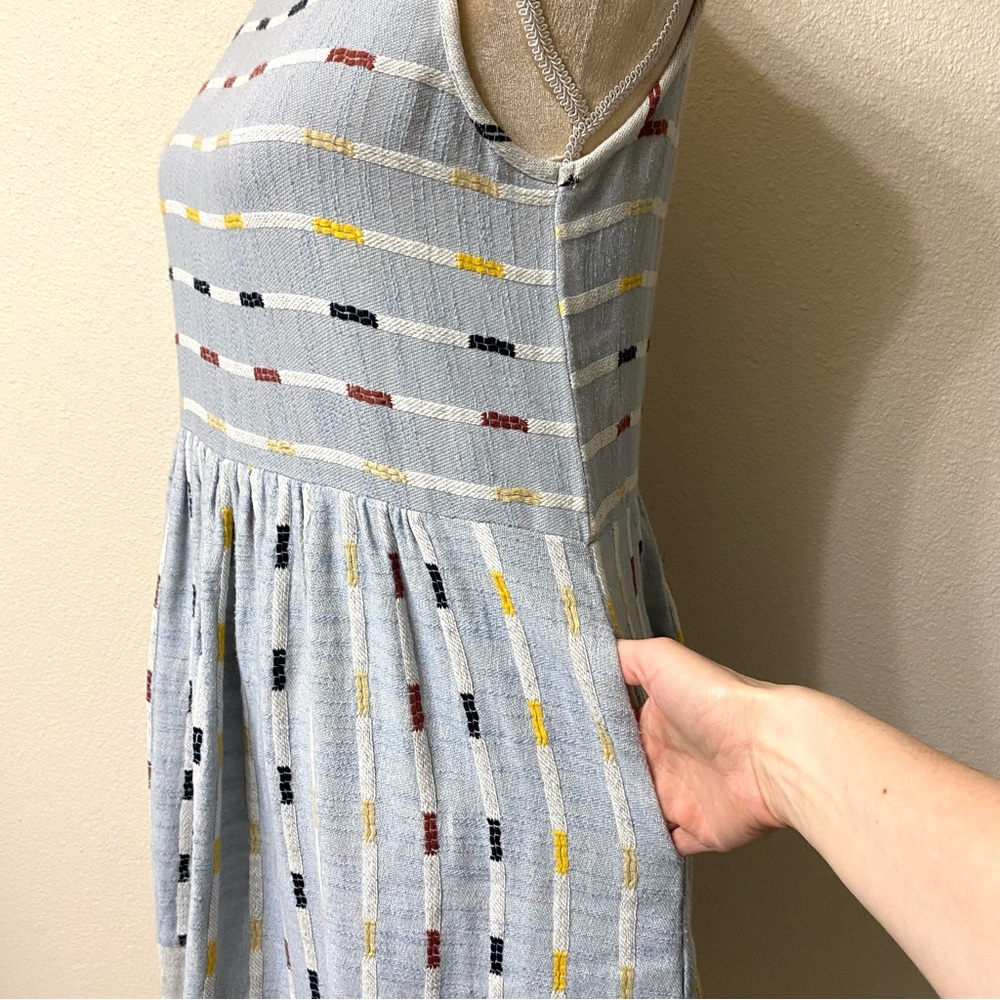 Ace & Jig Teasdale Sleeveless Midi Dress in Ivy XS - Picture 6 of 10